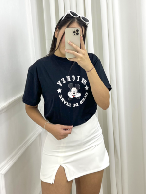 OVERSIZED MICKY BLACK